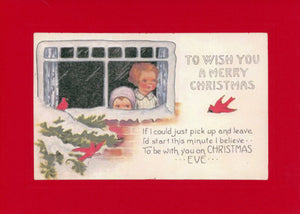 Christmas Greeting From the Past greeting cards