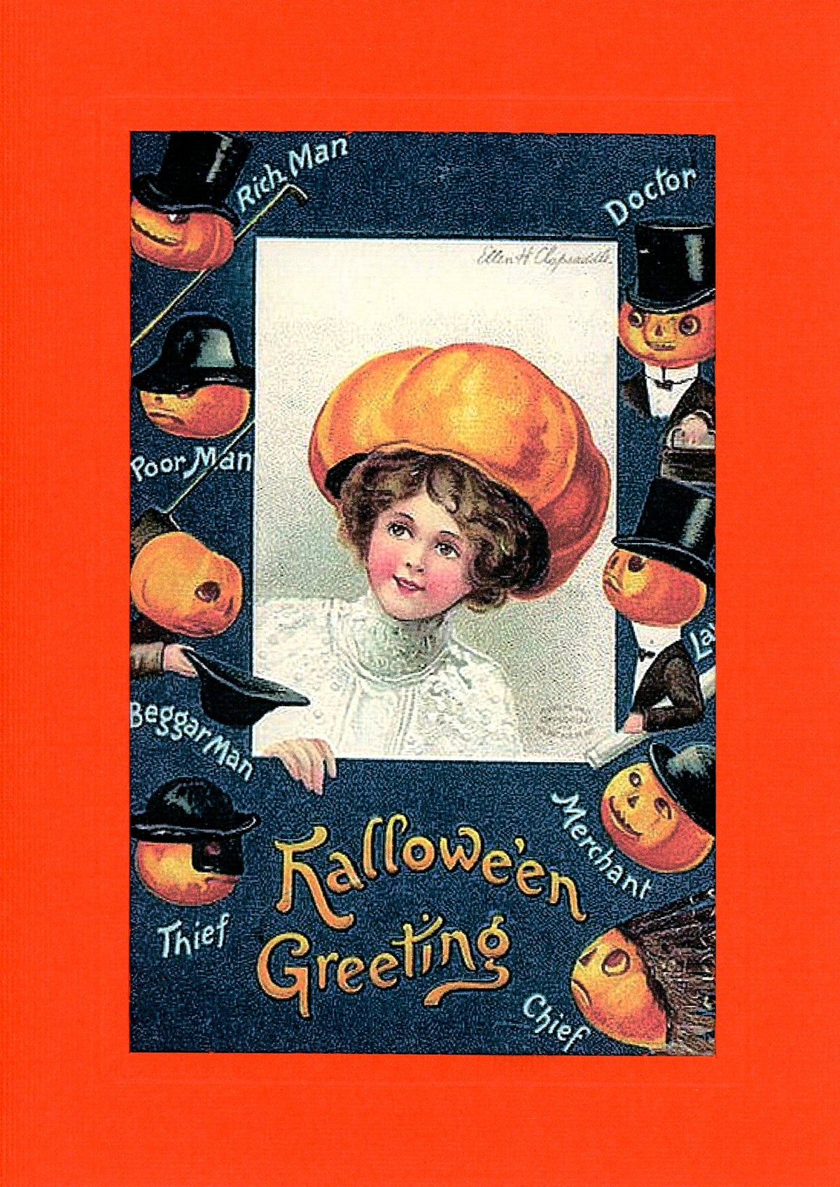Halloween Greeting From the Past greeting cards