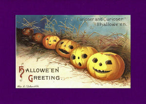 Halloween Greeting From the Past greeting cards