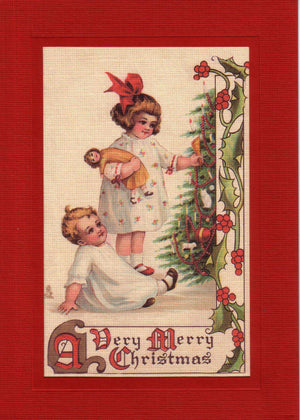 Christmas Greeting From the Past greeting cards