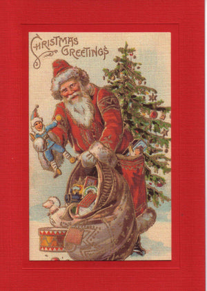 Christmas Greeting From the Past greeting cards