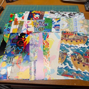 Assorted Wrapping paper bundles