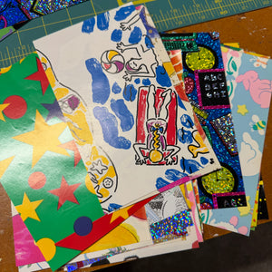 Assorted Wrapping paper bundles