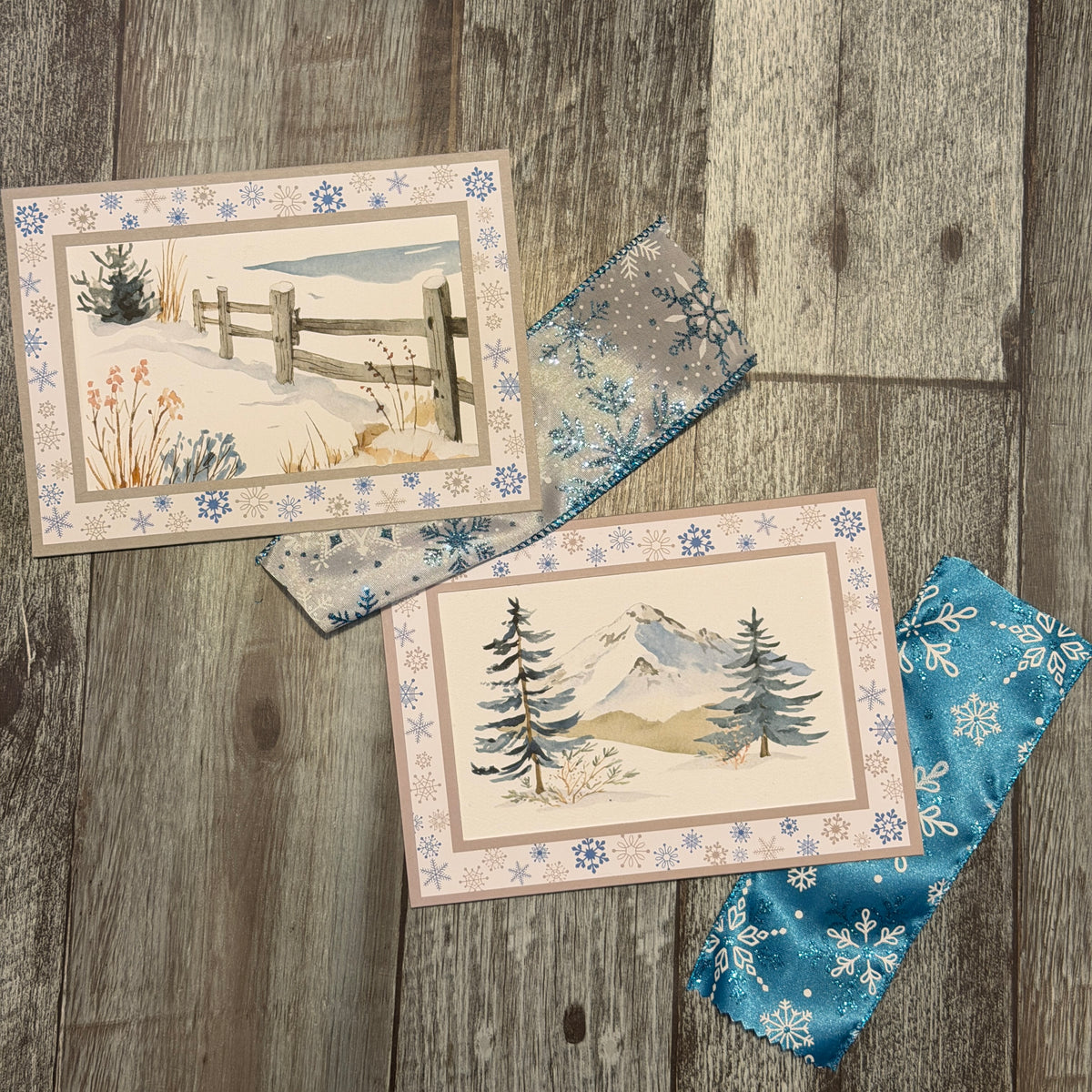 Winter Wonderland Mini Journal card kit - January 14th ONLY