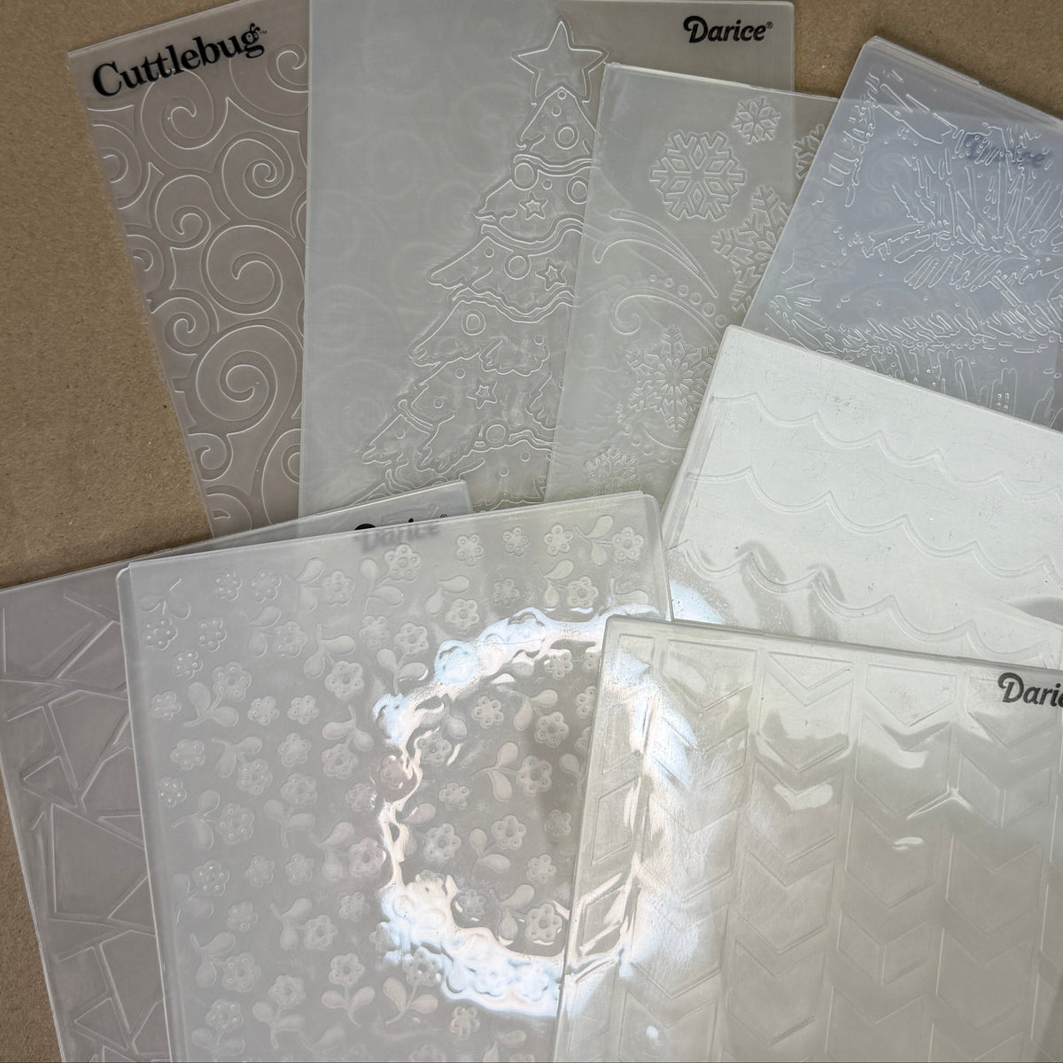 Embossing Folders - Used