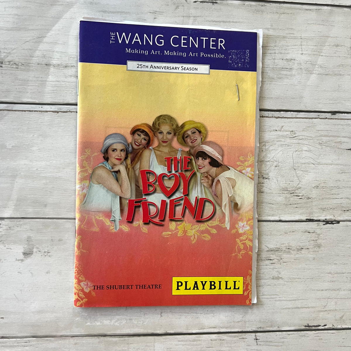 Playbills - with 2 ticket stubs