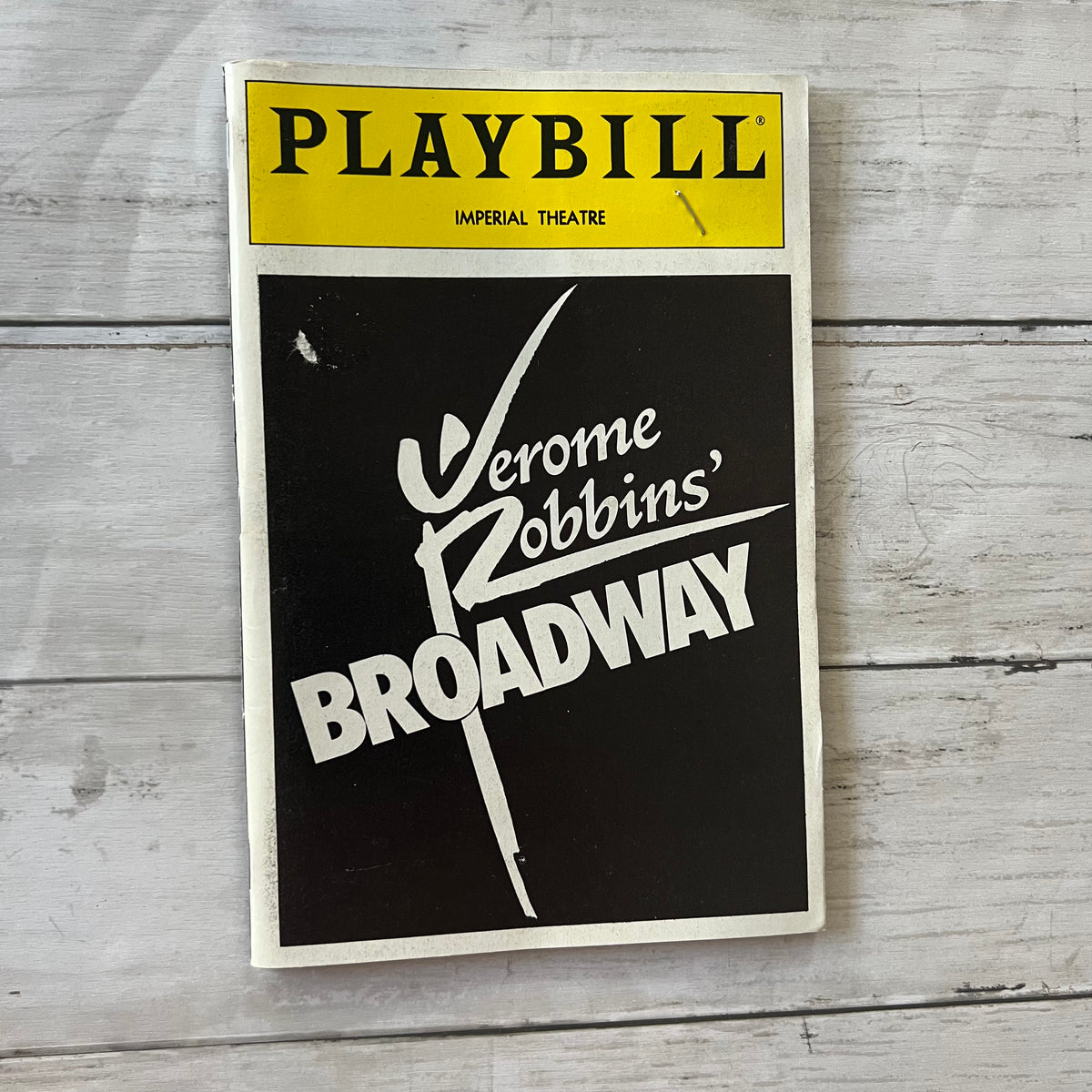 Playbills - with 2 ticket stubs