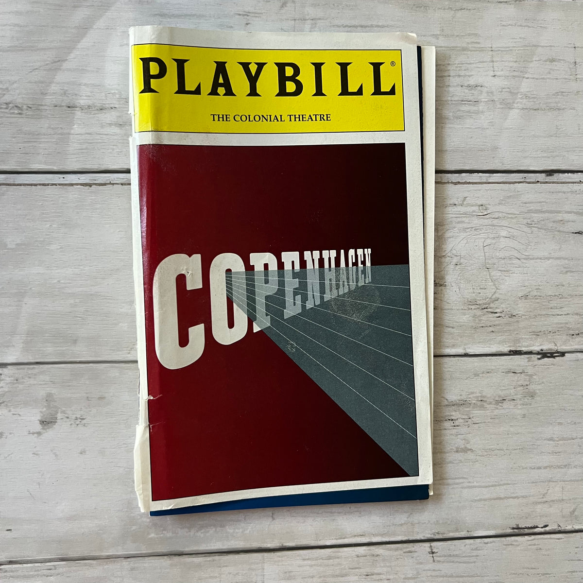Playbills - no ticket stubs