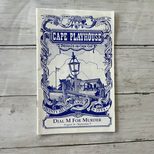 Playbills - with 2 ticket stubs