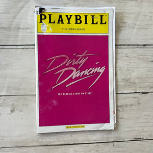 Playbills - with printed e-ticket