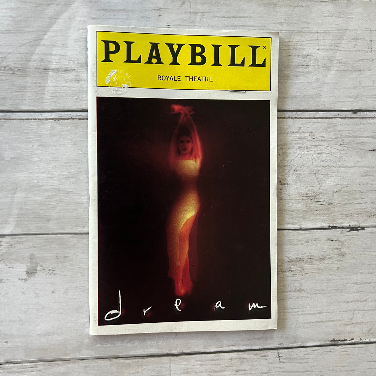 Playbills - with 2 ticket stubs