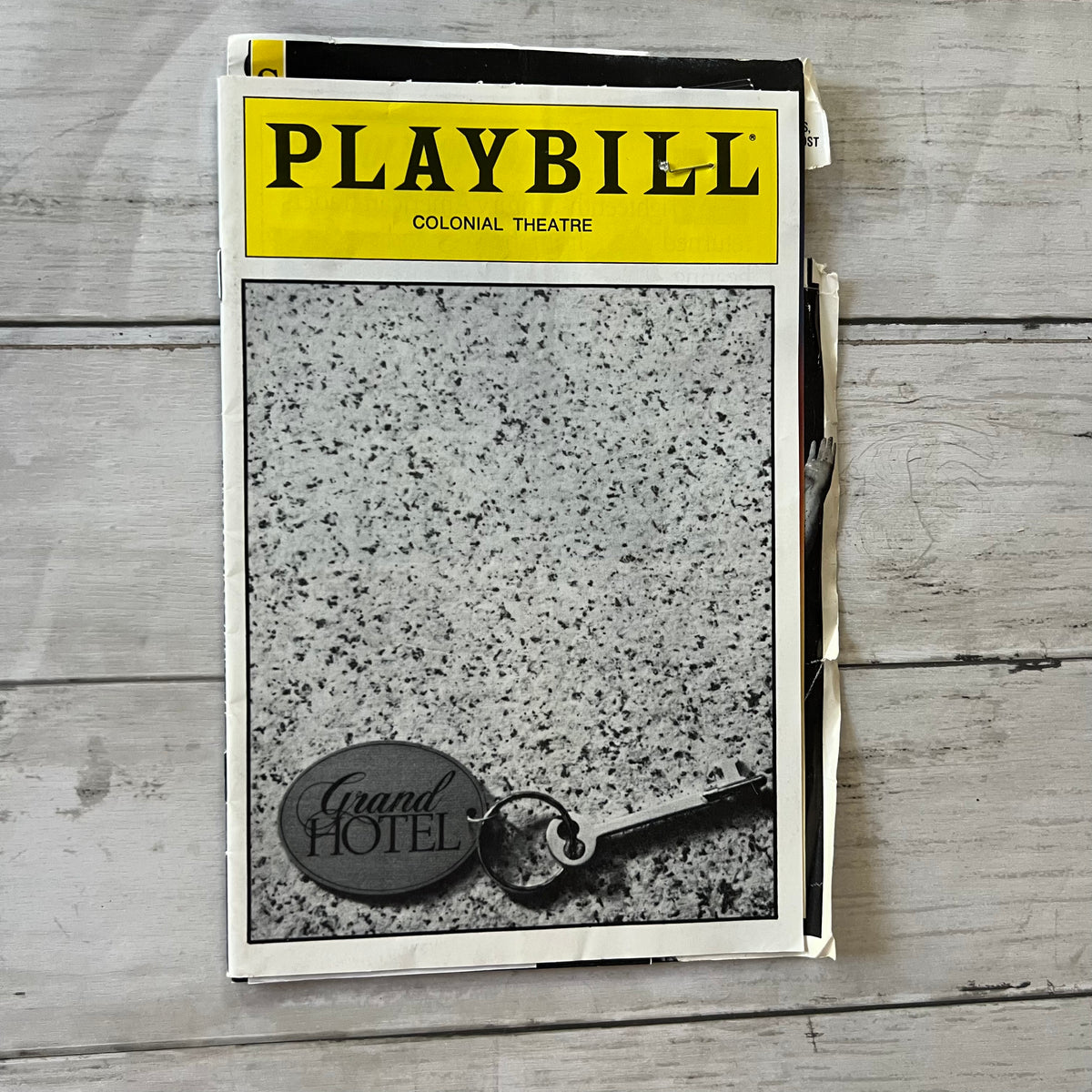 Playbills - with 1 ticket stubs