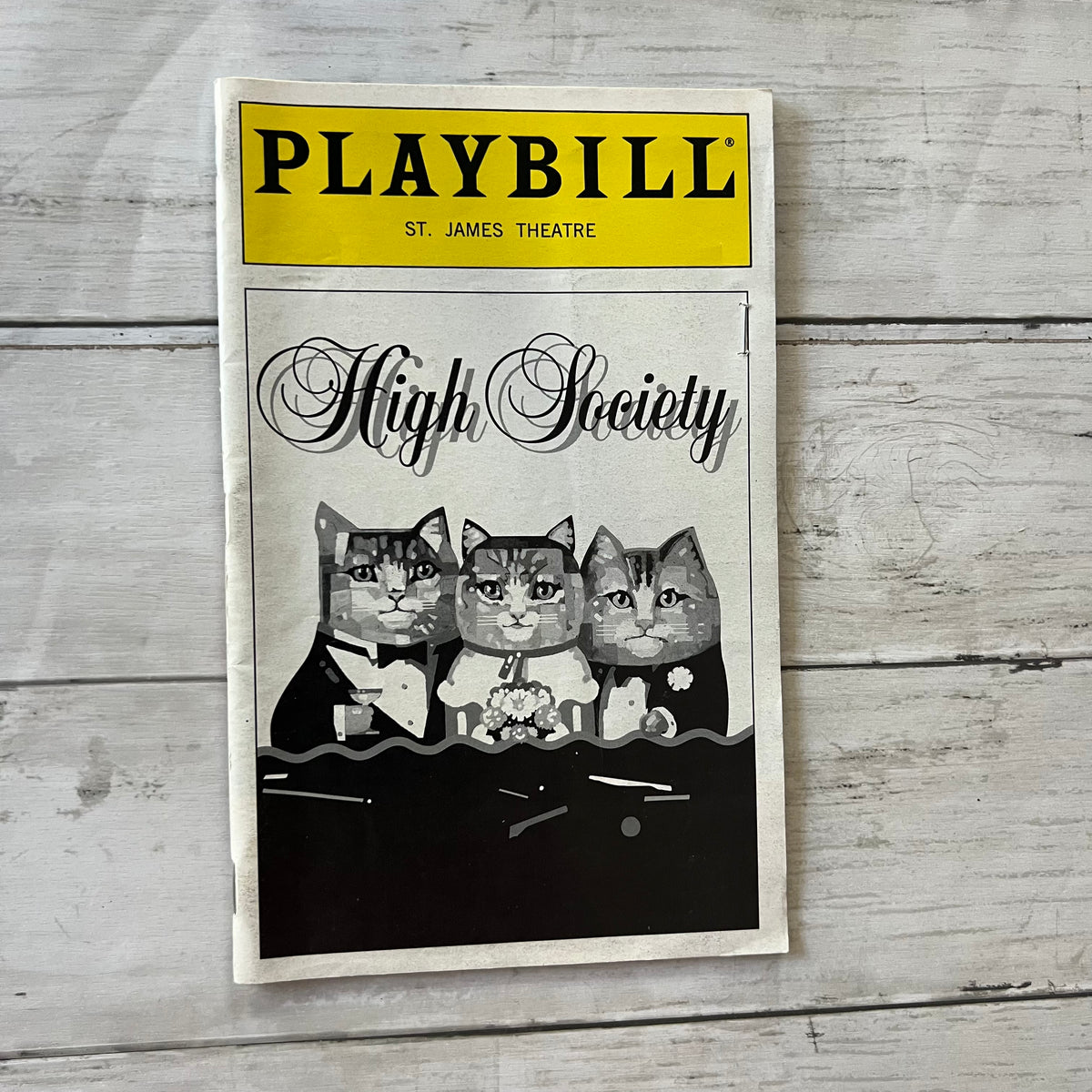 Playbills - with 2 ticket stubs