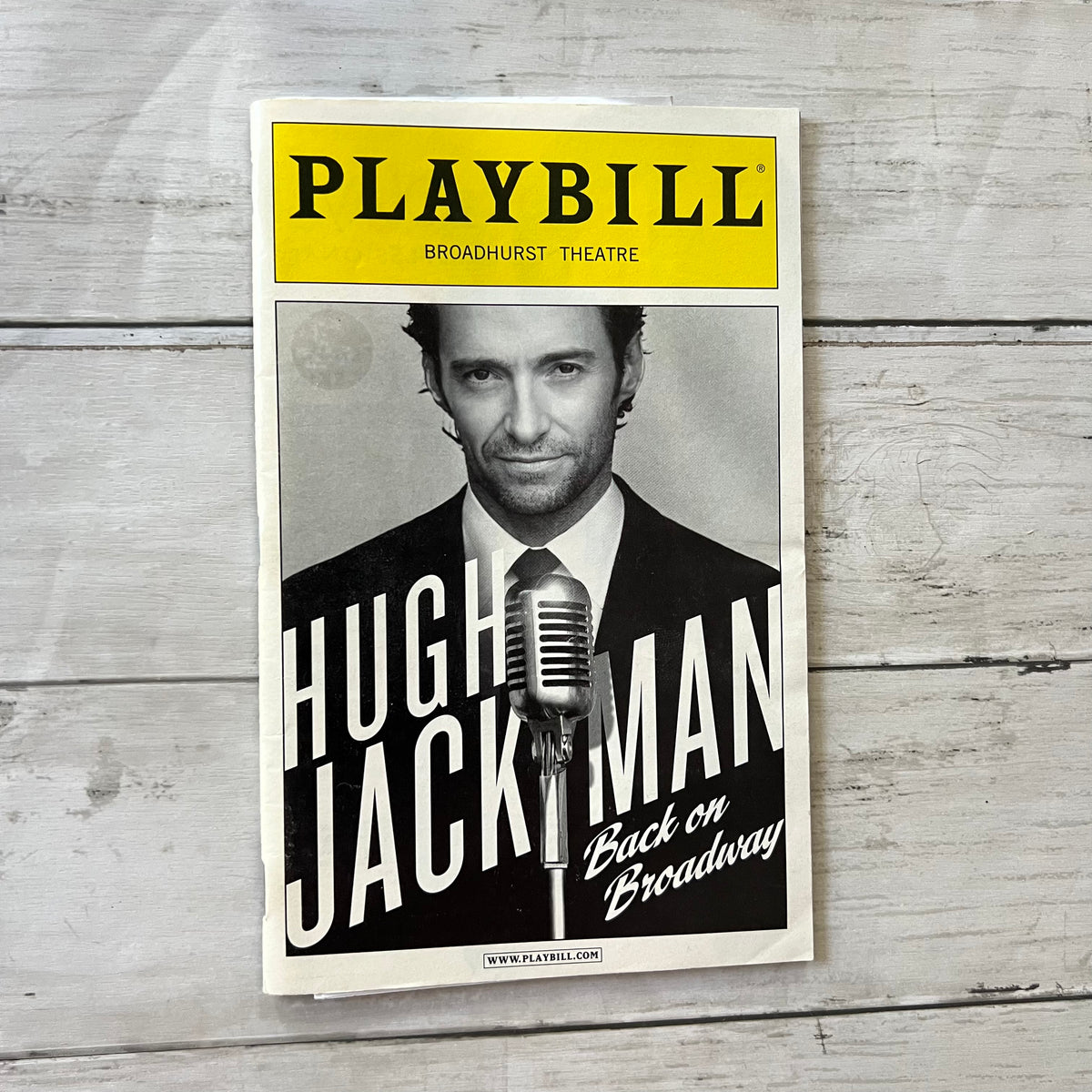 Playbills - with printed e-ticket