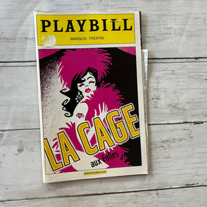 Playbills - with 2 ticket stubs