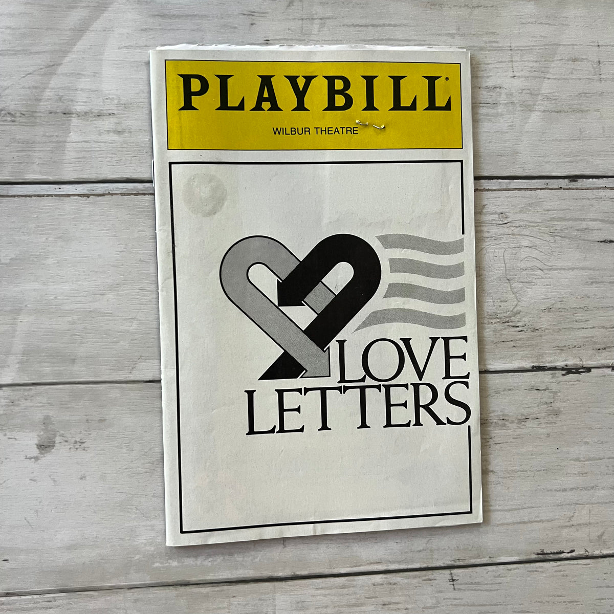 Playbills - with 2 ticket stubs