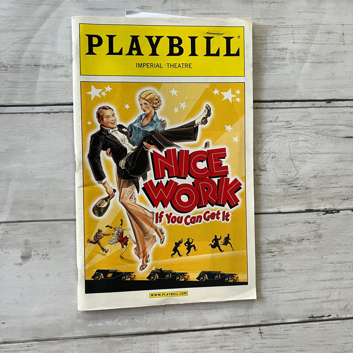 Playbills - with printed e-ticket