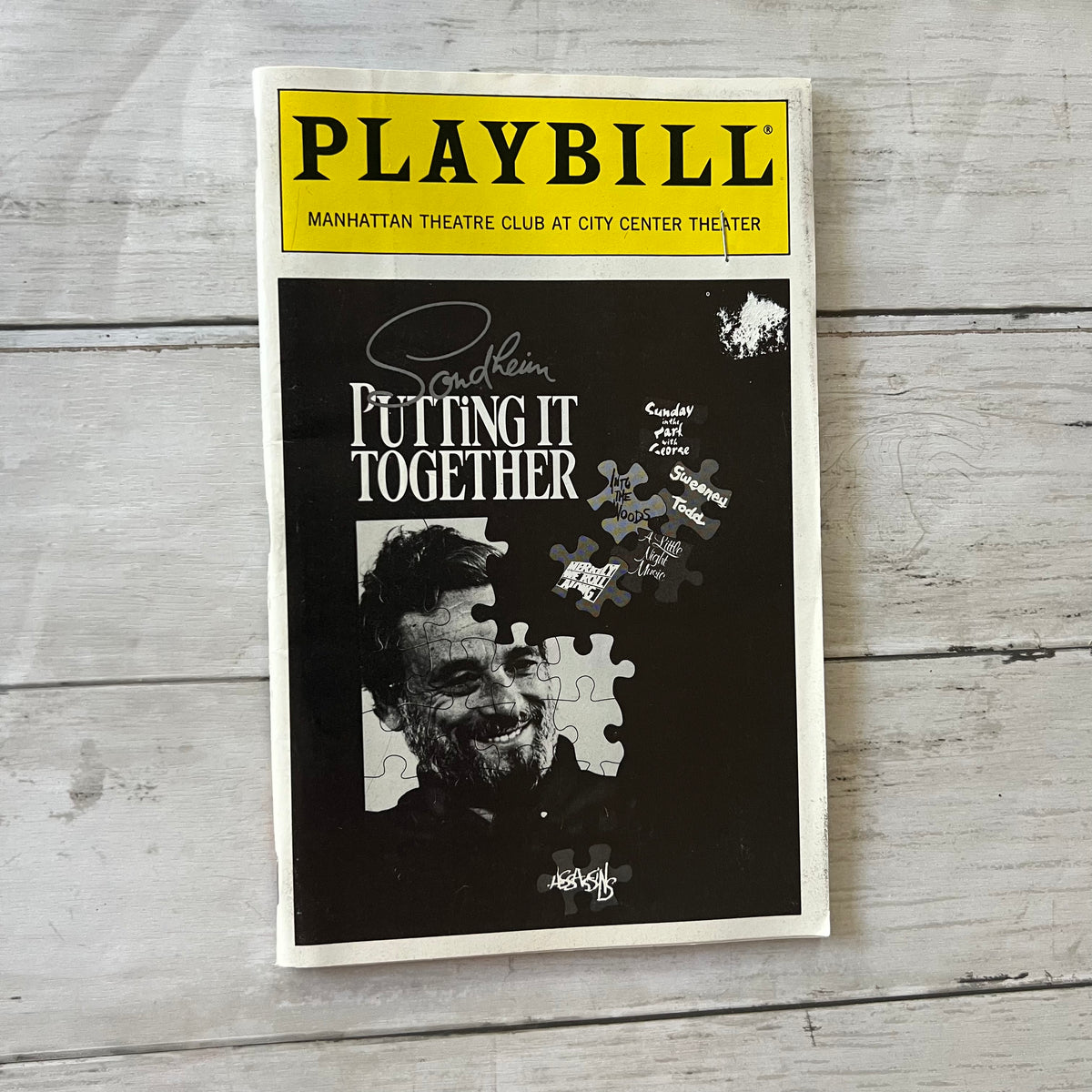 Playbills - with 2 ticket stubs