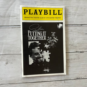 Playbills - with 2 ticket stubs