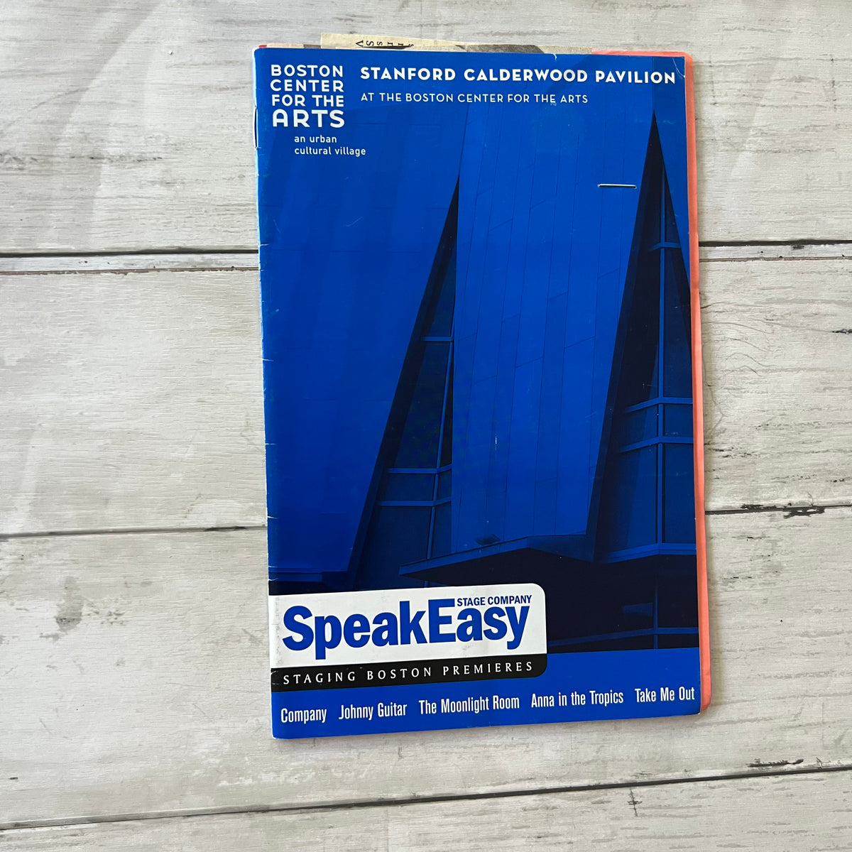 Playbills - with 2 ticket stubs