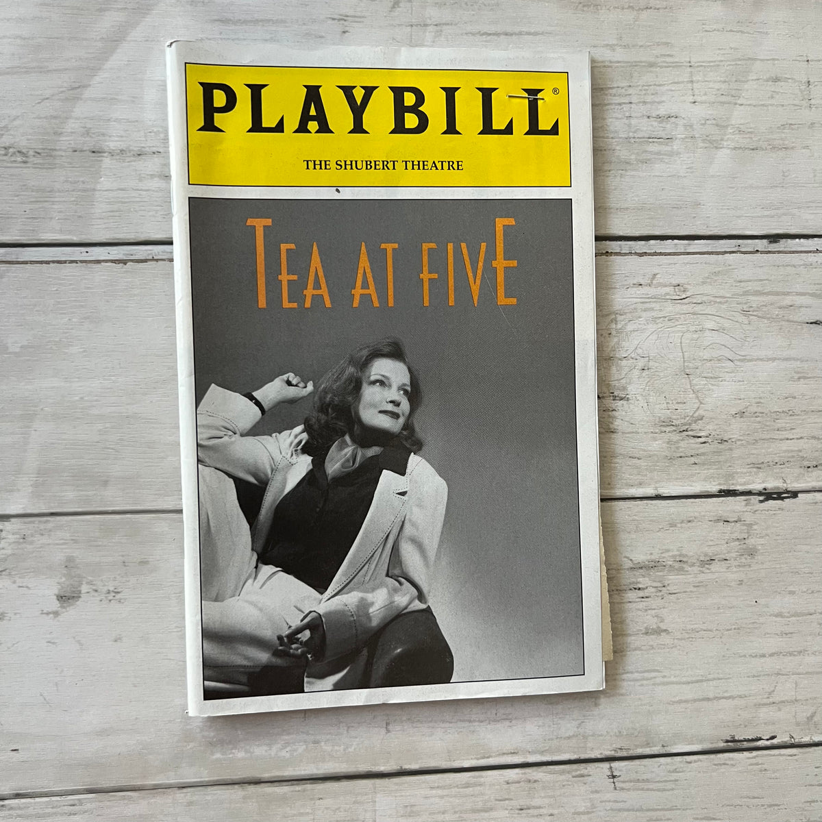 Playbills - with 1 ticket stubs