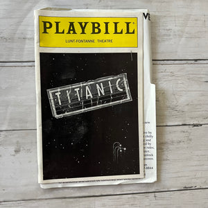 Playbills - with 2 ticket stubs