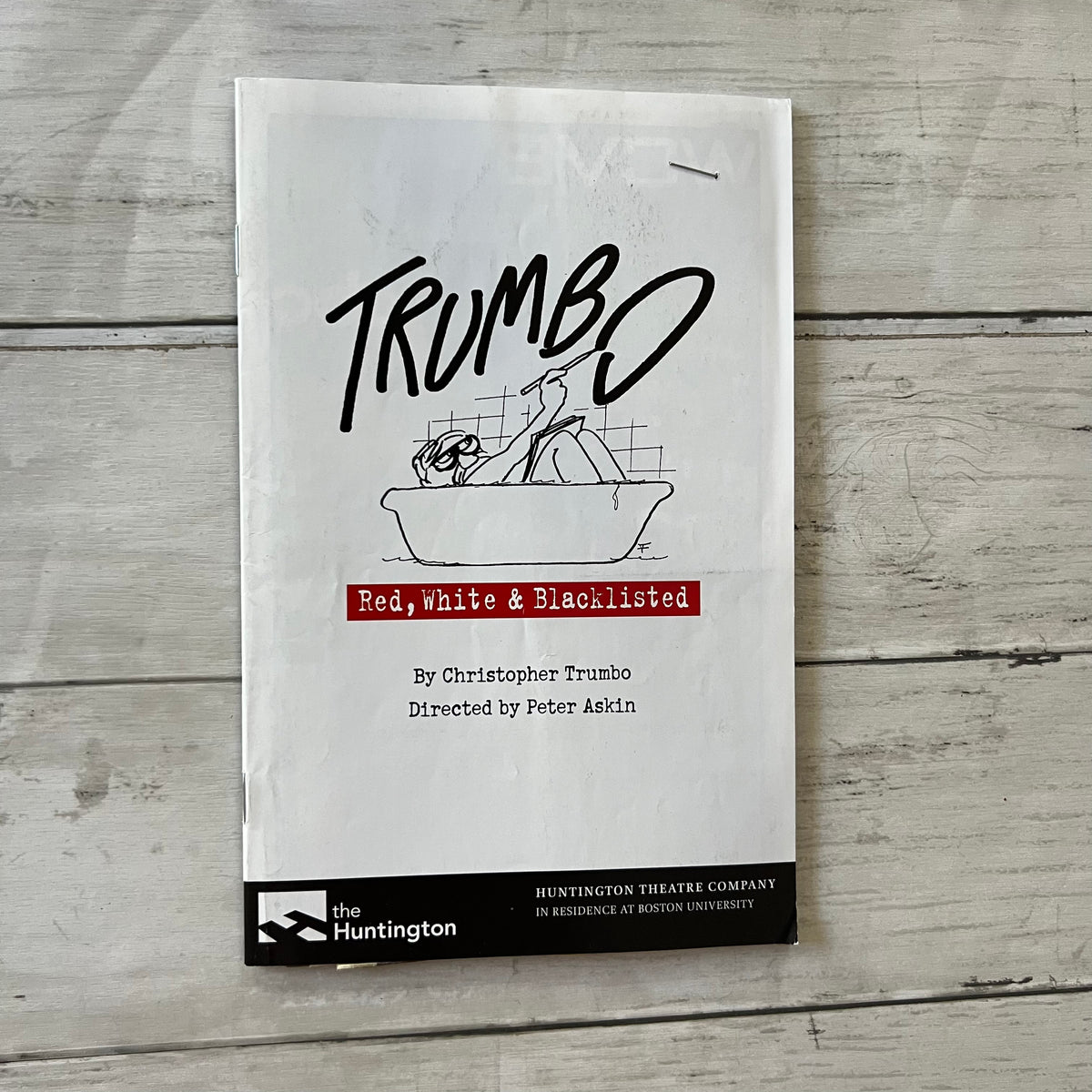 Playbills - with 2 ticket stubs