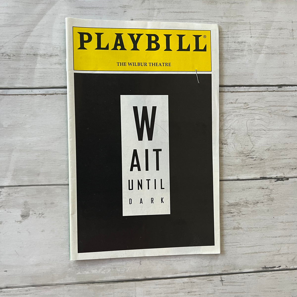 Playbills - with 2 ticket stubs