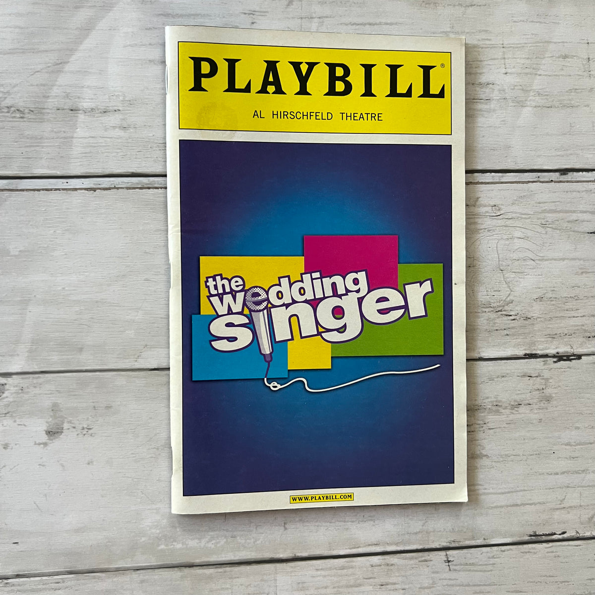 Playbills - no ticket stubs