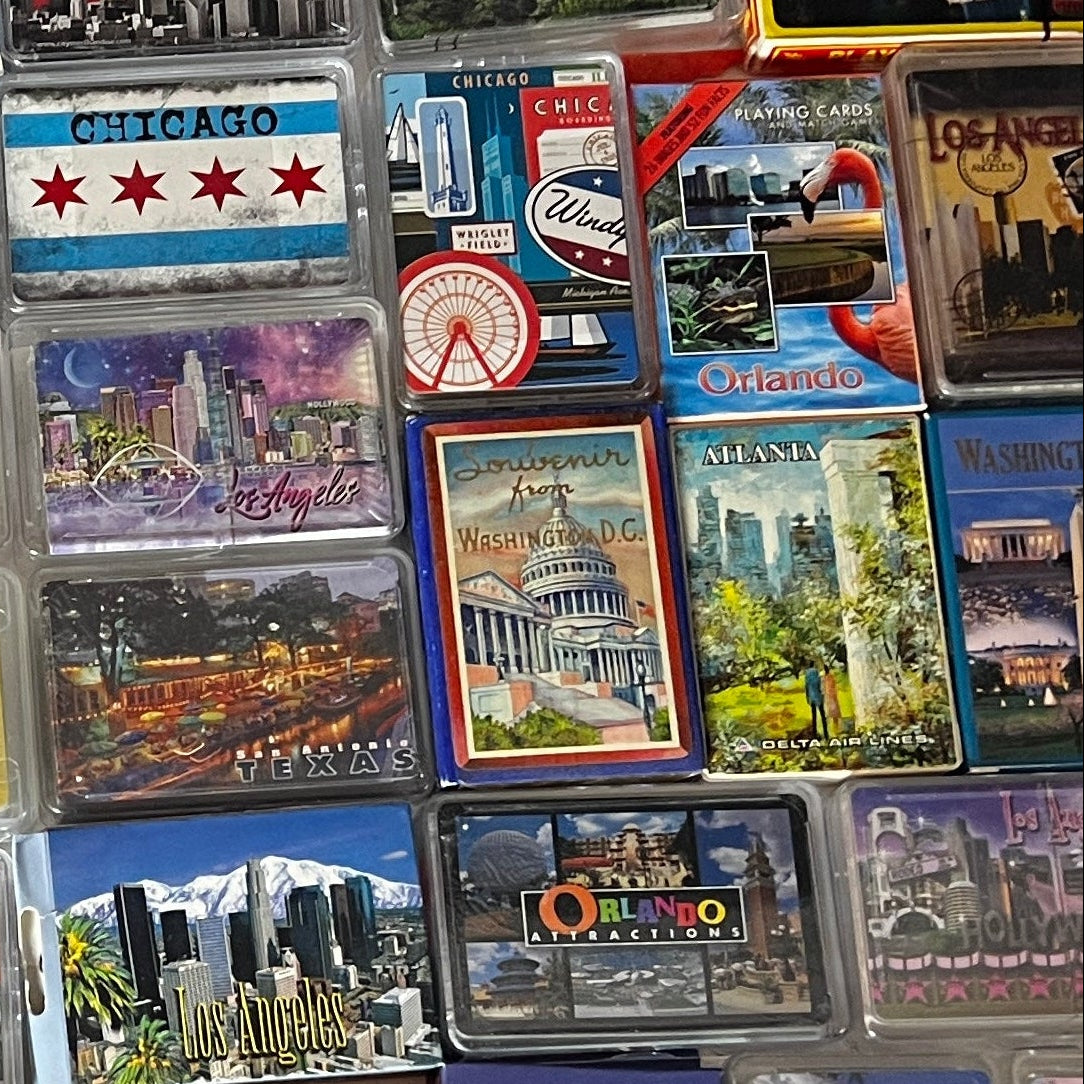 US City playing cards - New