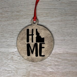 Home State Wooden Ornaments