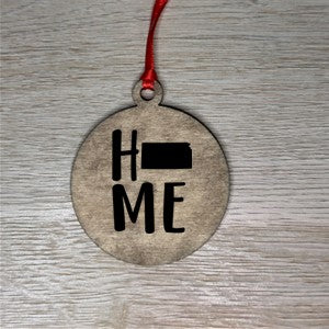 Home State Wooden Ornaments