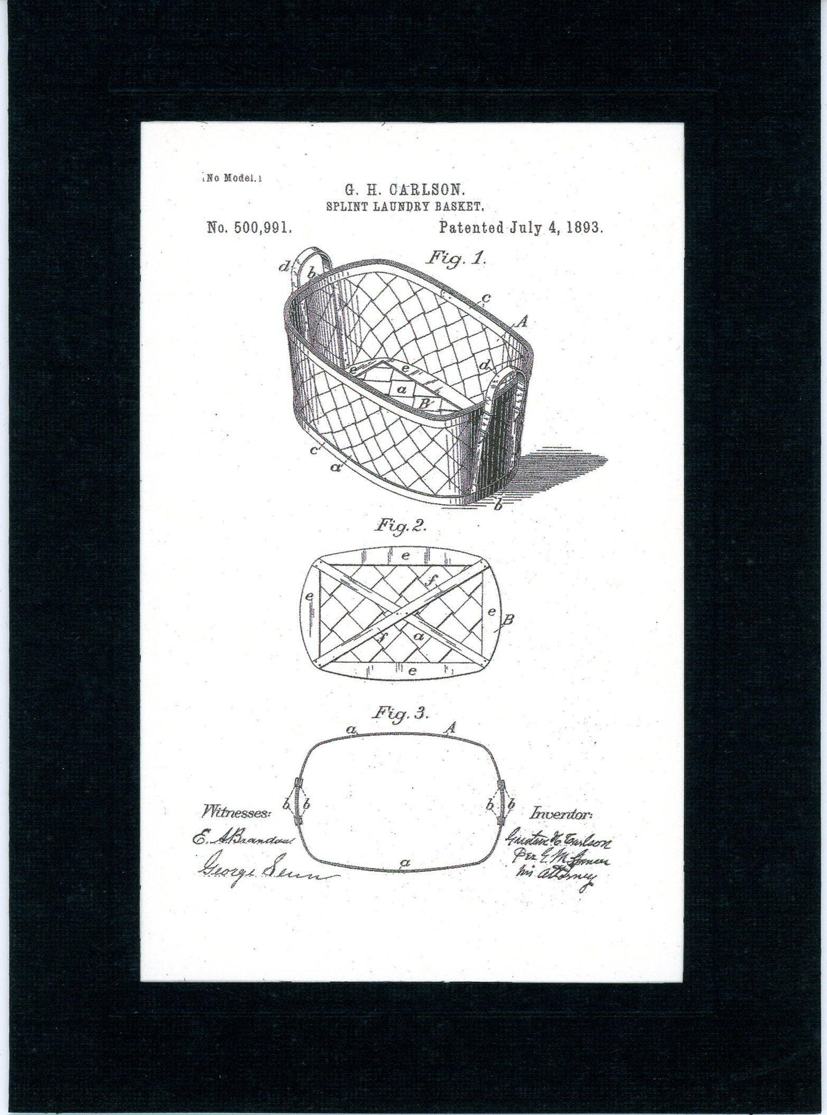 Laundry Patent cards