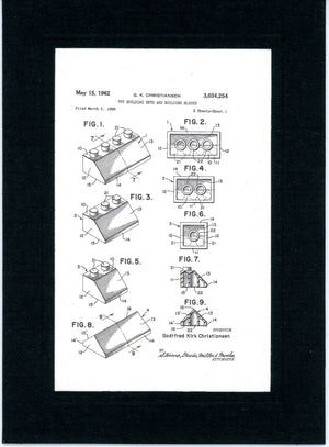 Lego Patent cards
