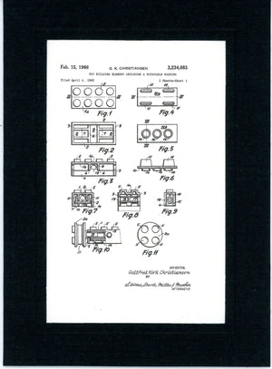 Lego Patent cards