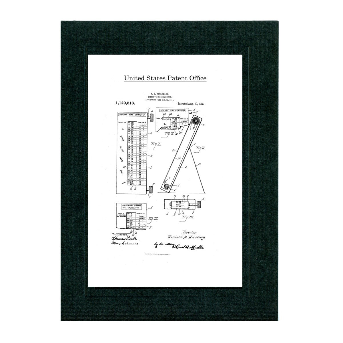 Library Patent cards