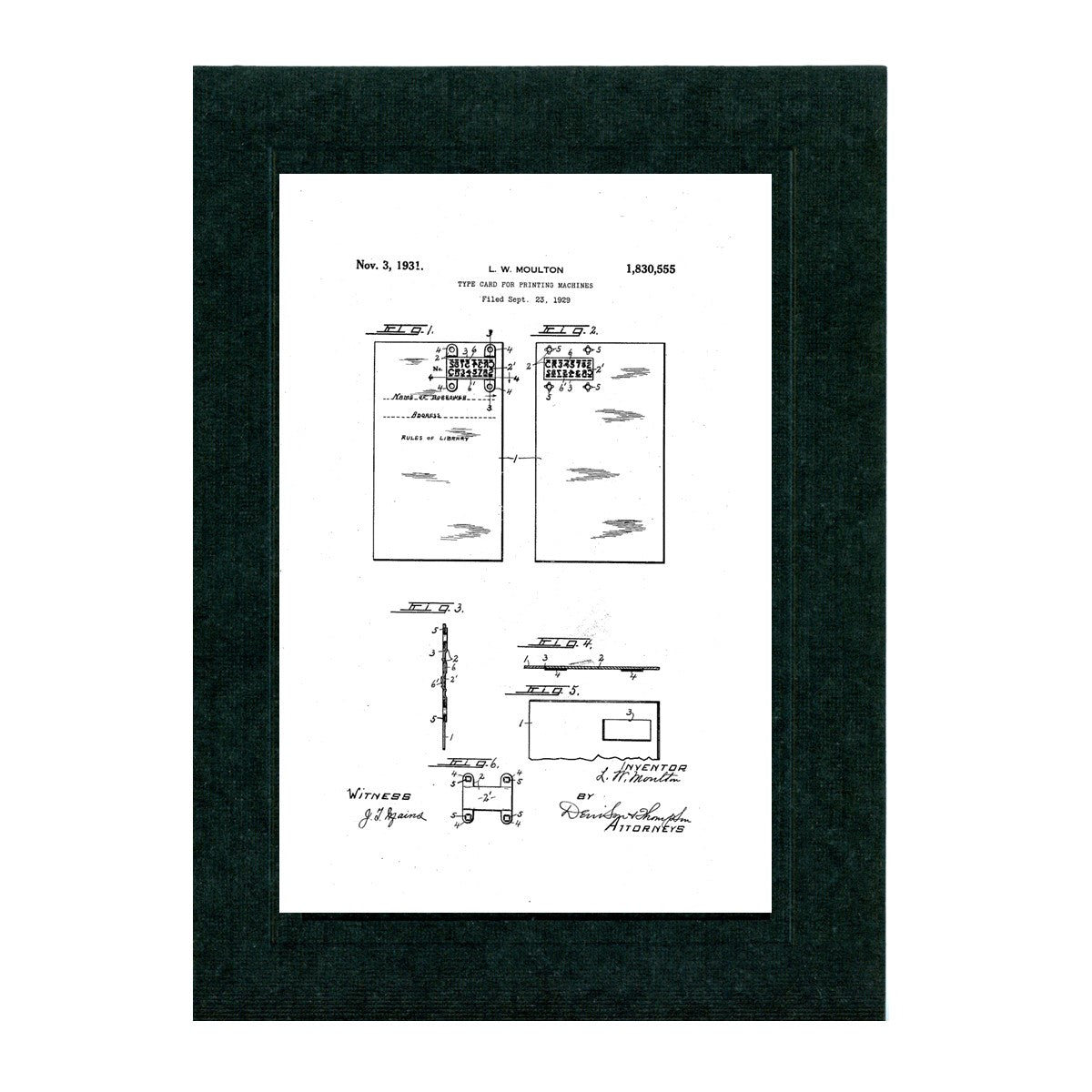 Library Patent cards
