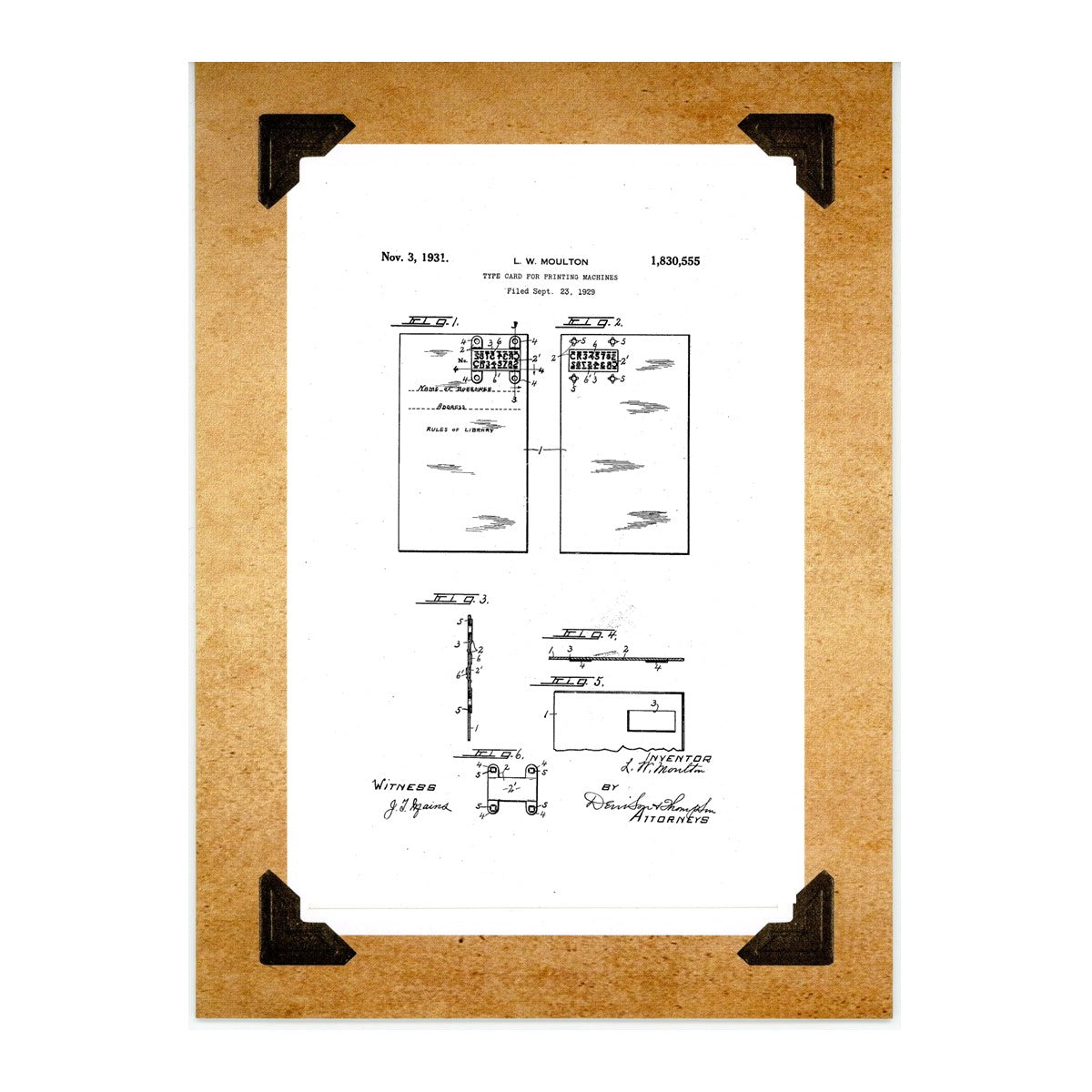 Library Patent cards