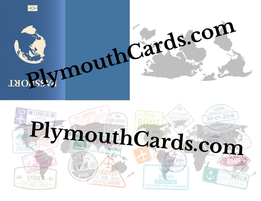 Mini Passport sheet - Digital file