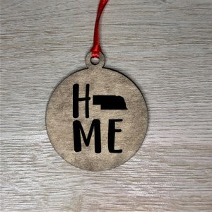 Home State Wooden Ornaments