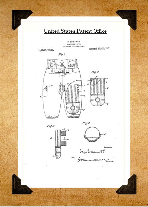 Football Patent cards