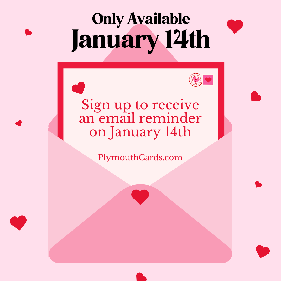 Valentine Mini Journal card kit - January 14th only