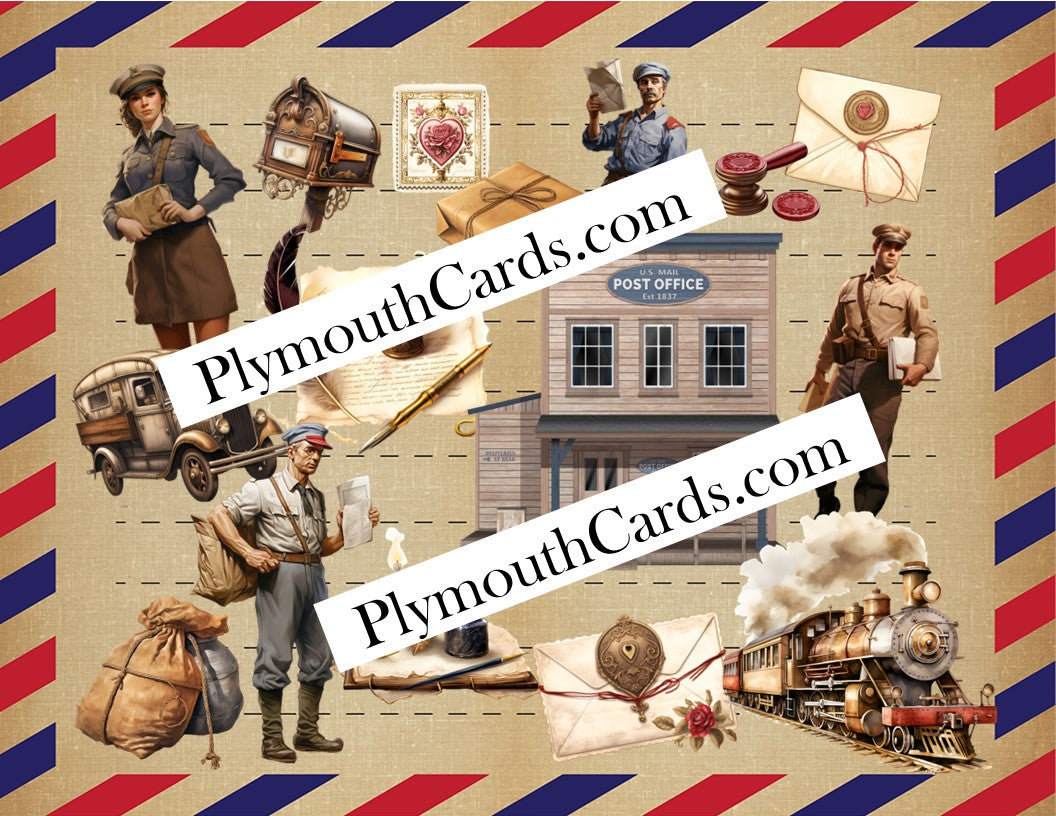 Post Office - Digital file - Plymouth Cards