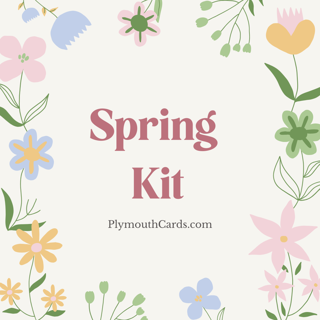 Spring Junk Journal Scrapbook kit - April 2025