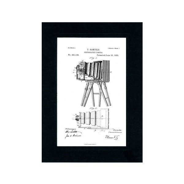 Camera Photography patent cards