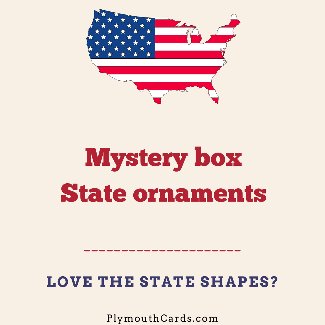 Mystery State Ornament Box - 22 ornaments