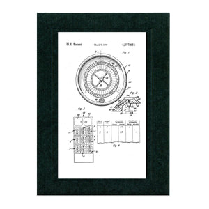 Roulette Wheel patent card-Greeting Card-Plymouth Cards