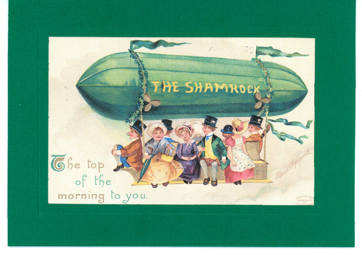 St Patrick's Day Greeting From the Past greeting cards