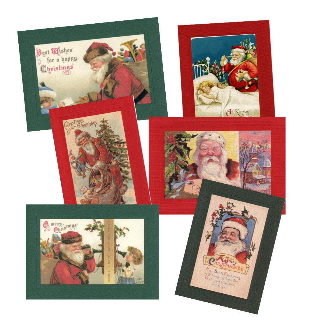 Santa "Greetings from the Past" Sampler