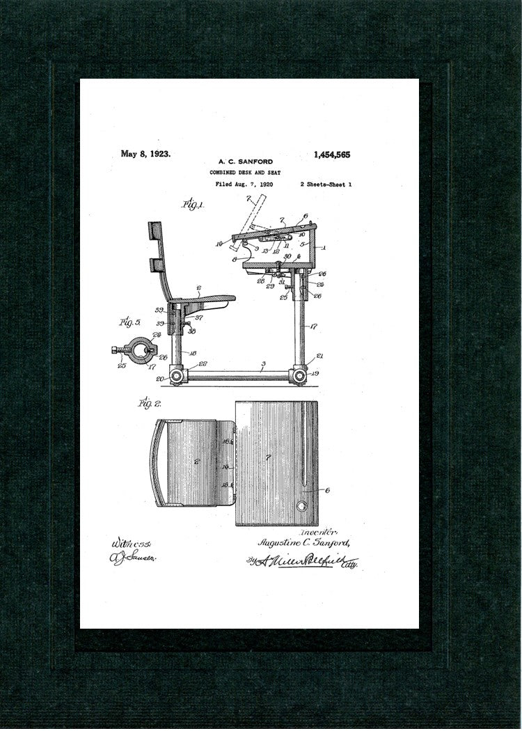 Teaching School patent cards